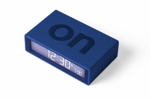 FLIP DIGITAL ALARM CLOCK NEW DARK BLUE
