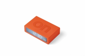 FLIP DIGITAL ALARM CLOCK ORANGE