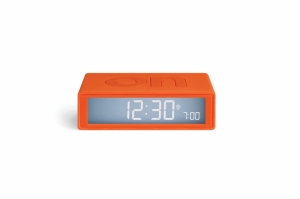 FLIP DIGITAL ALARM CLOCK ORANGE
