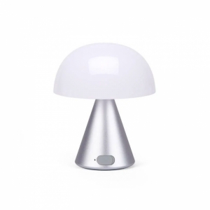 MINA OPLAADBAAR LEDLAMP MEDIUM ALU POLI