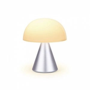 MINA OPLAADBAAR LEDLAMP MEDIUM ALU POLI
