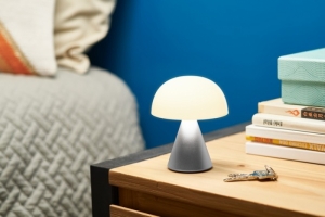 MINA OPLAADBAAR LEDLAMP MEDIUM ALU POLI