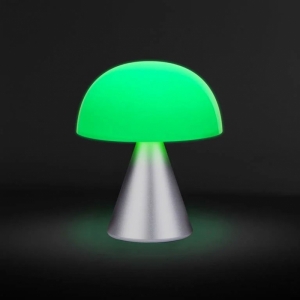 MINA OPLAADBAAR LEDLAMP MEDIUM ALU POLI
