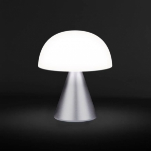 MINA OPLAADBAAR LEDLAMP MEDIUM ALU POLI
