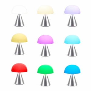 MINA OPLAADBAAR LEDLAMP LARGE ALU POLI