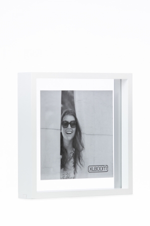 SQUARE FLOATING BOX 25 x 25 WHITE