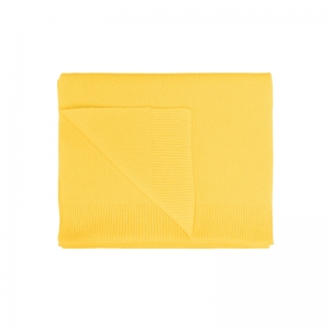 MERINO WOOL SCARF LEMON YELLOW