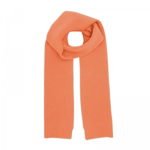 MERINO WOOL SCARF SANDSTONE ORANG