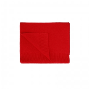 MERINO WOOL SCARF SCARLET RED