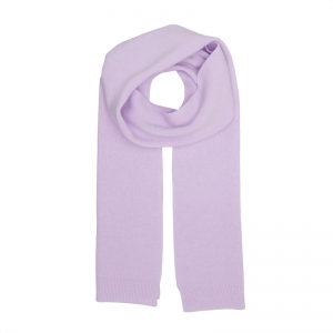 MERINO WOOL SCARF SOFT LAVENDER