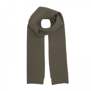 MERINO WOOL SCARF DUSTY OLIVE
