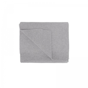 MERINO WOOL SCARF HEATHER GREY