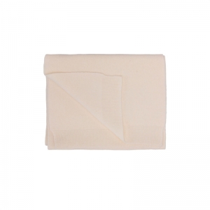 MERINO WOOL SCARF IVORY WHITE