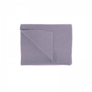 MERINO WOOL SCARF PURPLE HAZE