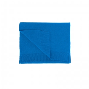 MERINO WOOL SCARF PACIFIC BLUE