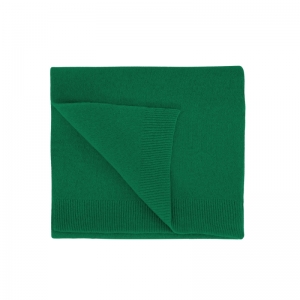 MERINO WOOL SCARF KELLY GREEN