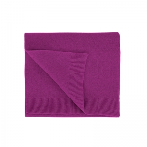 MERINO WOOL SCARF MAGENTA BLAZE