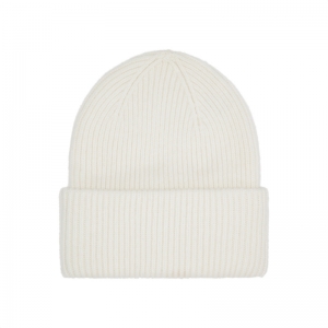 MERINO WOOL HAT OPTICAL WHITE