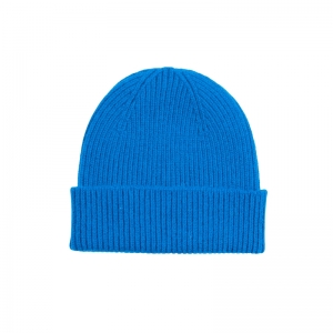 MERINO WOOL BEANIE PACIFIC BLUE