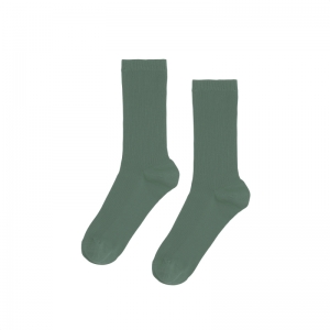 ORGANIC SOCKS EMERALD GREEN