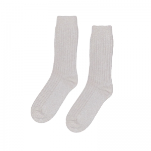 MERINO WOOL SOCKS HEATHER GREY