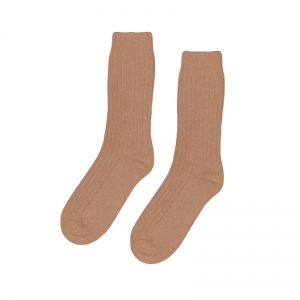 MERINO WOOL SOCKS SAHARA CAMEL