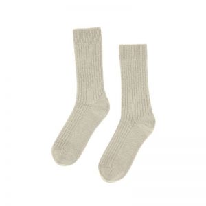 MERINO WOOL SOCKS IVORY WHITE