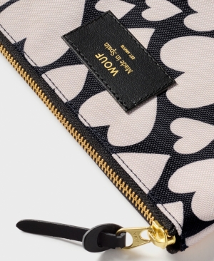 BLACK LOVE - POUCH - LARGE BLACK LOVE