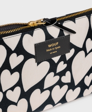 BLACK LOVE - POUCH - LARGE BLACK LOVE