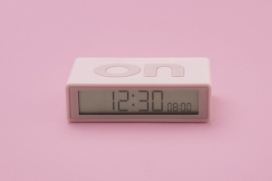 FLIP DIGITAL ALARM CLOCK PINK ROZE