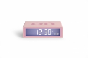 FLIP DIGITAL ALARM CLOCK PINK ROZE