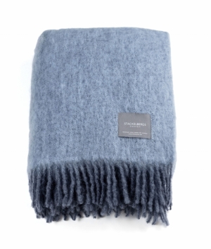 MOHAIR PLAID TIDE/BLUE FOG