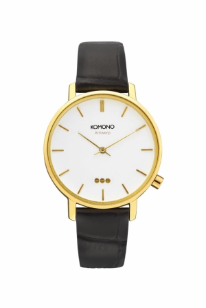 HARLOW CROCO BLACK CROCO BLACK