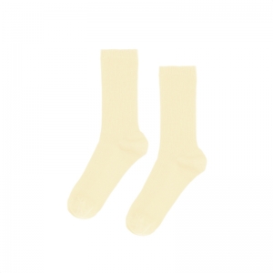 ORGANIC SOCKS SOFT YELLOW