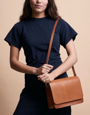 AUDREY - CLASSIC LEATHER COGNAC