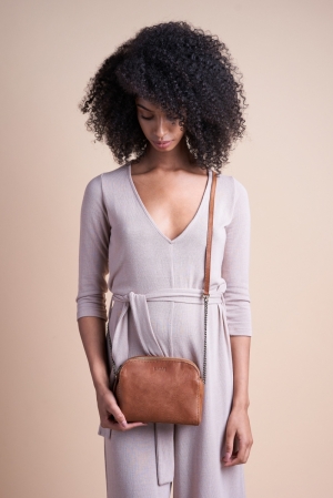 EMILY - STROMBOLI LEATHER COGNAC
