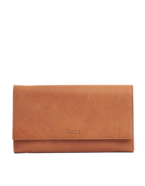 KIRSTY CLUTCH - STROMBOLI  COGNAC