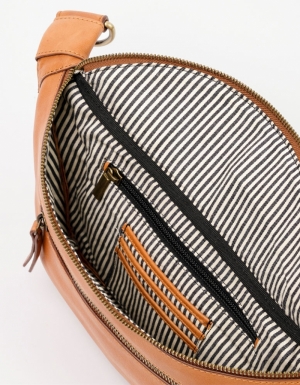 DREW BUM - SOFT GRAIN LEATHER WILD OAK