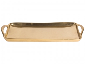 DECO DIENBLAD 36x16cm GOUD