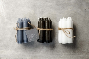 DORIS KAARSEN - SET VAN 7 GREY 