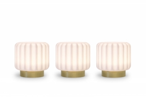 DENTELLES 9 - 3 PIECES GOUD