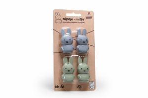 NIJNTJE  - SET 4 STUKS SILVER BLUE/EUC
