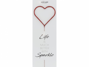 LIFE IS BETTER WITH A SPARKLE rood