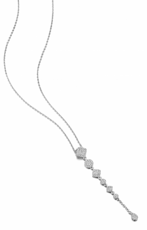 RHODIUM PLATED SETWITH WHITE CZ SILVER