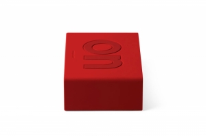 FLIP DIGITAL ALARM CLOCK RED
