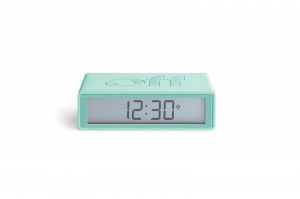 FLIP DIGITAL ALARM CLOCK MINT GREEN