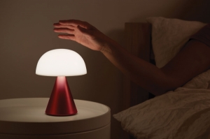 MINA OPLAADBAAR LEDLAMP LARGE RED