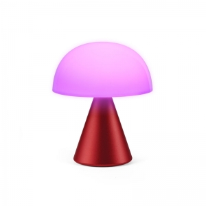 MINA OPLAADBAAR LEDLAMP MEDIUM RED