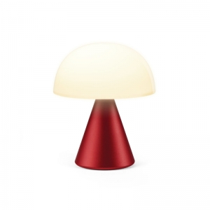 MINA OPLAADBAAR LEDLAMP MEDIUM RED
