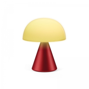 MINA OPLAADBAAR LEDLAMP MEDIUM RED